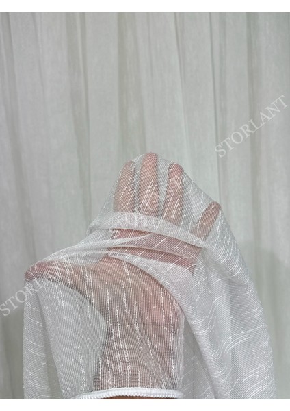 Şantuk Bambu Düz Tül Perde 1/3 Sık Pileli, Ütü Gerektirmez | En Çok Tercih Edilen Model