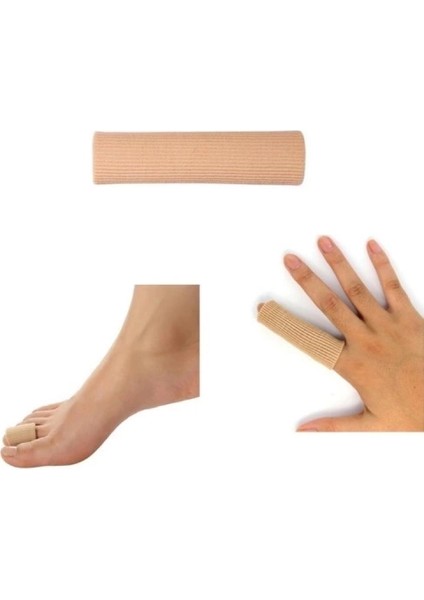 El Ayak Parmak Koruyucu Teo Kumaş Kaplı Jel Silikon Tüp