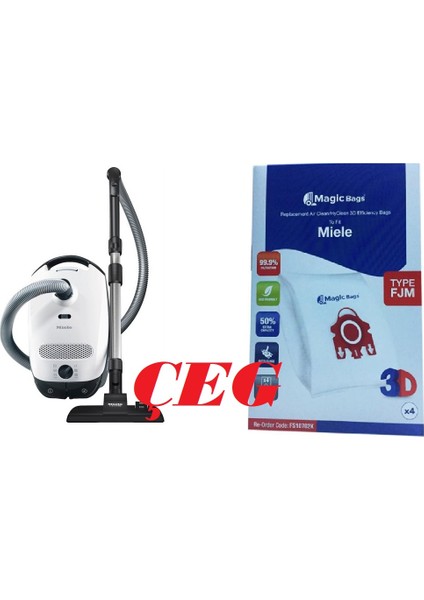 Classic C1 Flex Toz Torbalı Süpürge Torbası Çeg