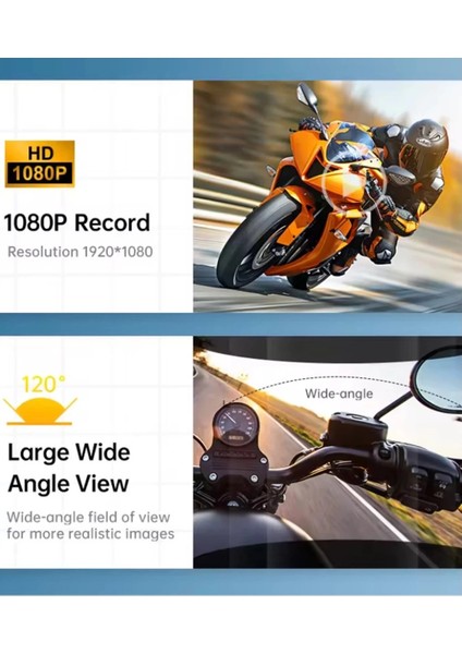 Q29 Motosiklet Kask Bluetooth Kulaklık 1080P Kamera Geniş Açı Su Geçirmez Intercom 2 Libağlantı indirimleri