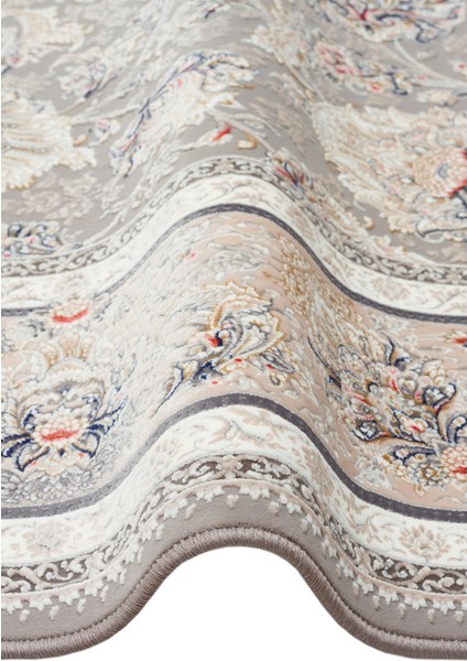 Persian Per 02 L.grey Klasik Desenlere Sahip Yüksek Dokuma Sıklığı ile Üretilen 120 Tarak Ipek Halı fırsatları