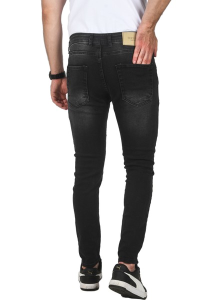 Jeans Skinny Fit Likralı Taşlanmış Kot Pantolon 2508184 indirimleri