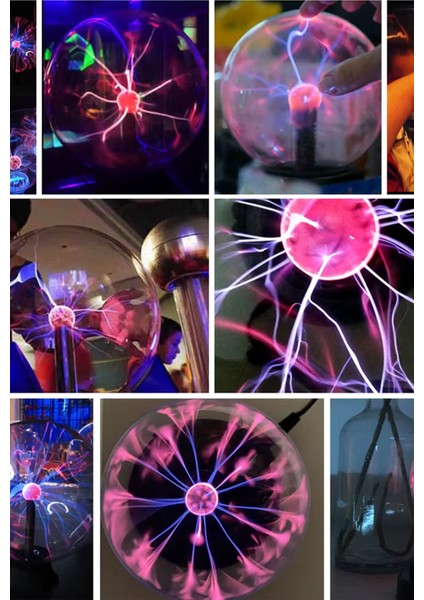 Sihirli Plazma Küre Dokunmatik Elektrik Efektli Sihirli Işık Küresi Hediyelik fiyatları