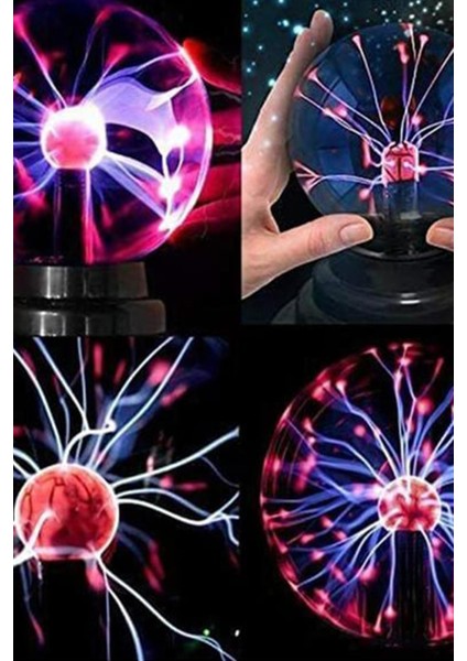 Sihirli Plazma Küre Dokunmatik Elektrik Efektli Sihirli Işık Küresi Hediyelik modelleri