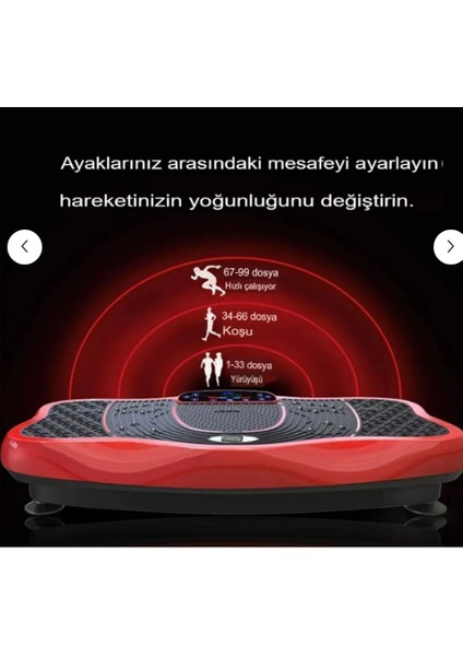 Vibrofitto Titreşimli Müzikli Zayıflama Egzersiz Plaka Makinesi Fitness Tüm Vücut Vibro Spor Aleti Masaj Makine Büyükboy modelleri