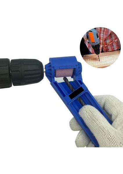 Taşınabilir Kullanımı Kolay Hafif Matkap Ucu Bileyici Matkap Ucu Bileme Keskinleştirme Aparatı (4915)