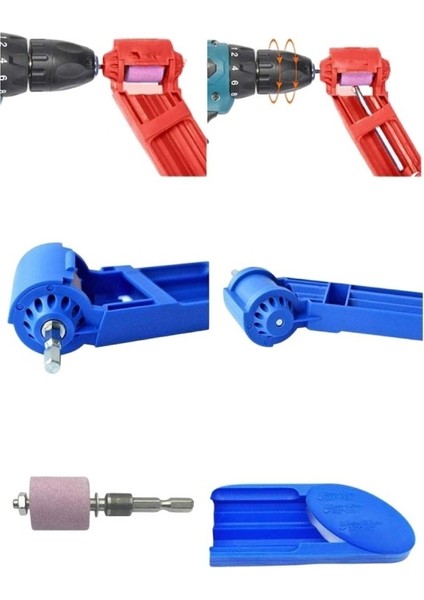 Taşınabilir Kullanımı Kolay Hafif Matkap Ucu Bileyici Matkap Ucu Bileme Keskinleştirme Aparatı (4915) modelleri