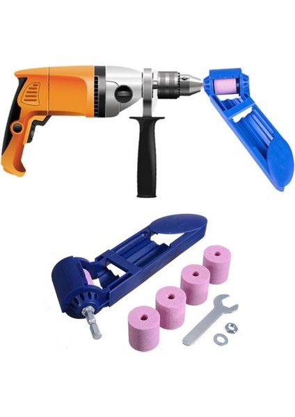 Taşınabilir Kullanımı Kolay Hafif Matkap Ucu Bileyici Matkap Ucu Bileme Keskinleştirme Aparatı (4915) fırsatları