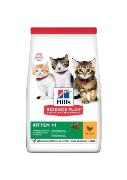 Hills Kitten Tavuklu Yavru Kedi Maması 7 kg - Sağlıklı Gelişim Için Yüksek Proteinli Beslenme