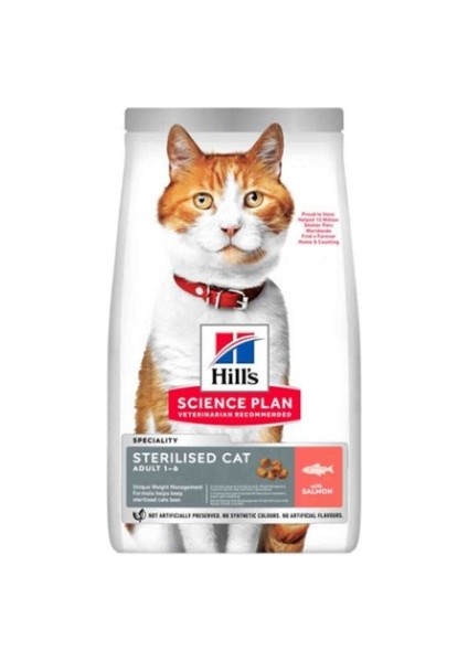 Hills Sterilised Somonlu Kısır Kedi Maması 10 kg