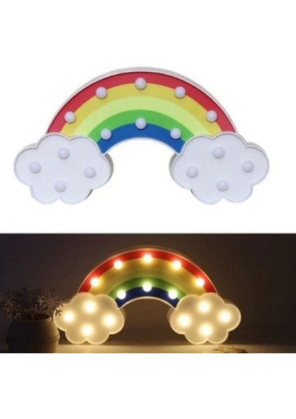 LED Işıklı Gökkuşağı Gece Lambası modelleri