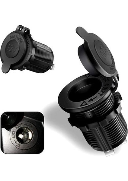 Pano Tip Çakmak Soketi - 10 Adet