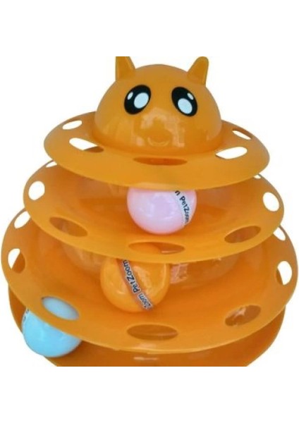 Kedi Başlıklı 3 Katlı Kedi Oyuncağı fiyatları