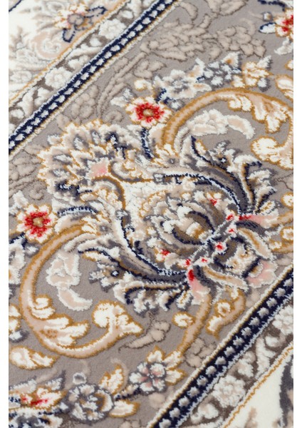 Persian Per 01 Cream Klasik Desenlere Sahip Yüksek Dokuma Sıklığı ile Üretilen 120 Tarak Ipek Halı modelleri