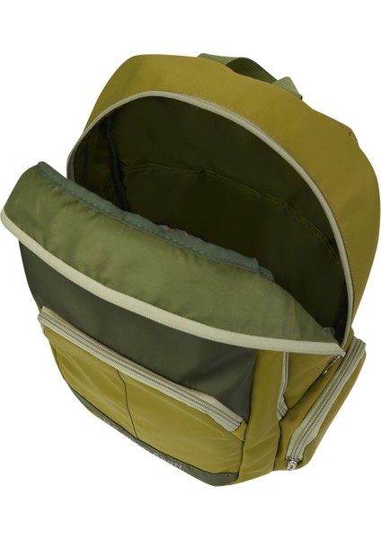 U.s. Polo Assn. PLCAN24429 Çok Bölmeli Su Geçirmez Okul ve Günlük Sırt Çantası - Haki/yeşil fırsatları