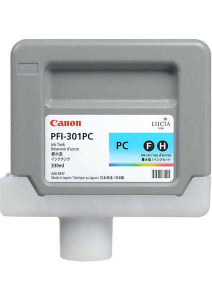 PFI-301PC Photo Cyan Kartuş 330ML fiyatları