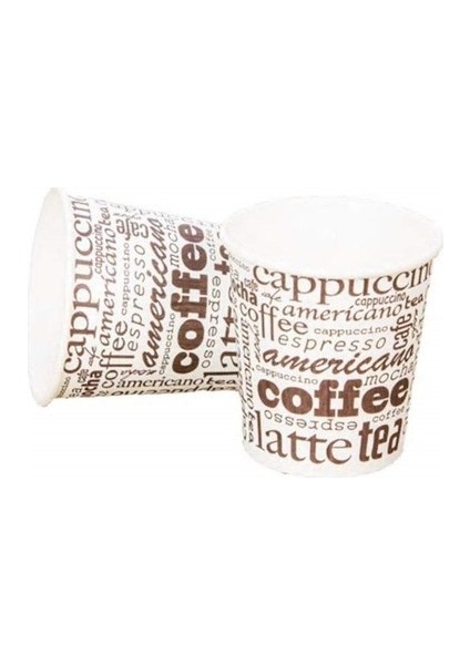 Karton Bardak Coffe Tıme Baskılı modelleri