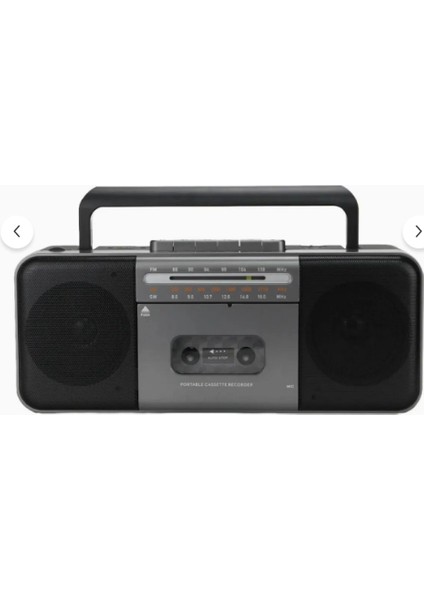 Müzik Seti Fm Radyo USB Mp3 Player Kablosuz Hoparlör Bluetooth Retro Teyp Kaset Çalar