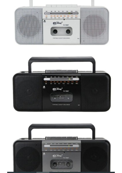 Müzik Seti Fm Radyo USB Mp3 Player Kablosuz Hoparlör Bluetooth Retro Teyp Kaset Çalar modelleri