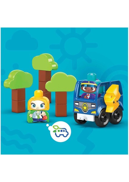 HDX90 Mega Bloks, Doğa Dostu Otobüs Seti, 36 Parça, +1 Yaş fırsatları