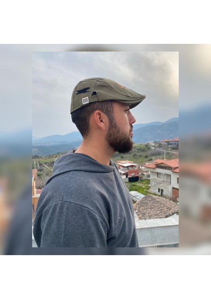 Çulluk Desenli Avcı Haki Yeşil Kasket Şapka fiyatları