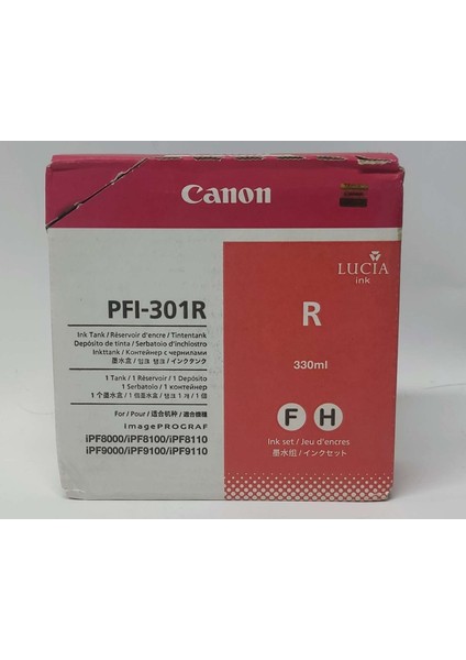 PFI-301R Red Kartuş 330ML modelleri