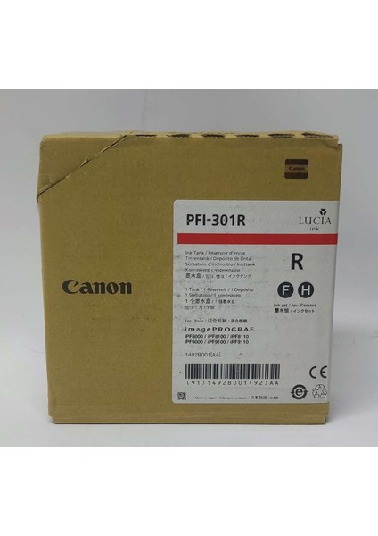 PFI-301R Red Kartuş 330ML modelleri