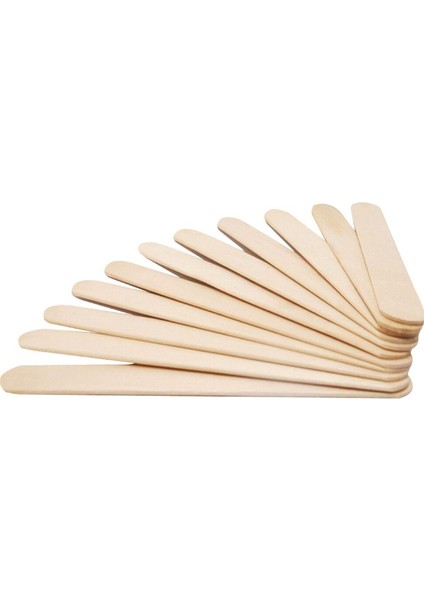 100’lü Tahta Dil Çubuğu - 100 Adet Abeslang - Tahta Dil Basacağı