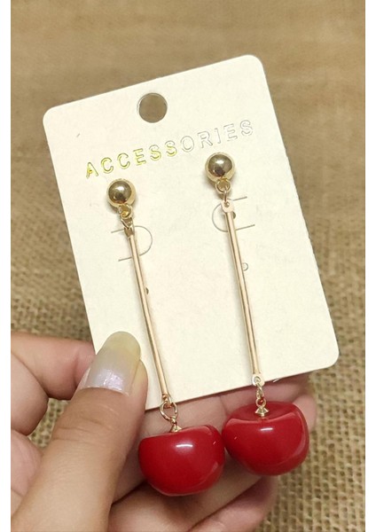 Kiraz Zr Model Küpe