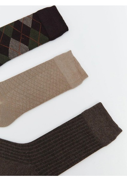 Lcw Desenli Erkek Soket Çorap 3'lü (W5) fiyatları