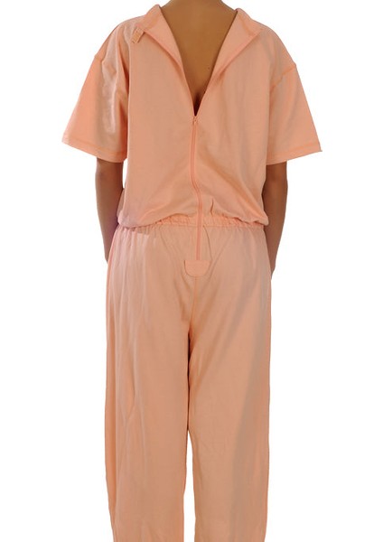 Bh-04 Alzheimer,demans Hastaları Için Sırt Fermuarlı Kadın Alzheimer Tulumu modelleri