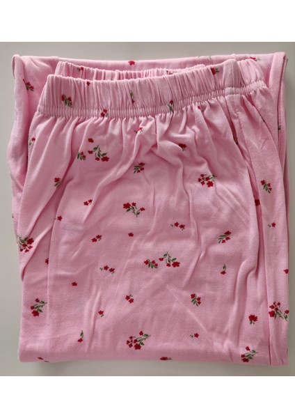 Milan Kumaş Büyük Beden Uzun Kollu Pijama Takımı 7666 modelleri