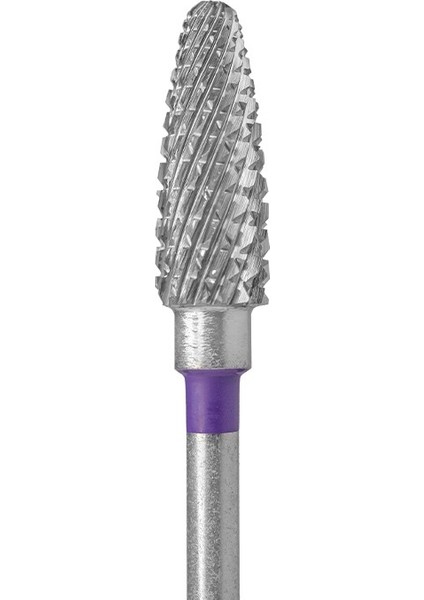 Manikür Çıkarma Çelik Törpü Ucu Konik Mısır Mor 23235