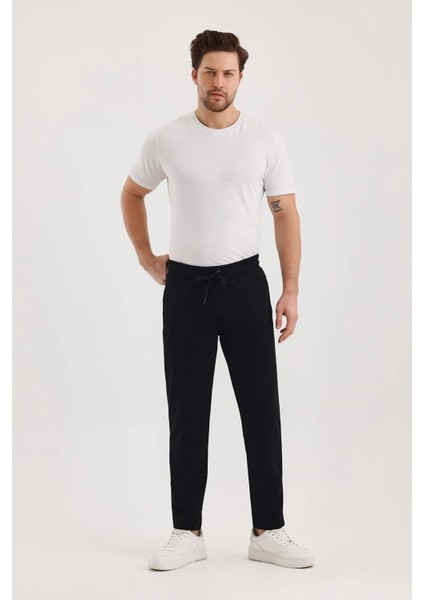 Erkek Fleto Cepli Düz Paça Eşofman Altı indirimleri