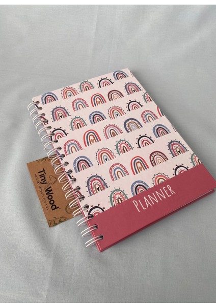 17X24 cm Stickerlı Süresiz Planlama Defteri – Sert Kapaklı Haftalık Günlük Ajanda, Organizer modelleri