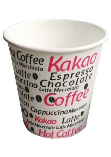 Karton Bardak 6, 5 Oz 3000'LI Sızdırmaz Erimez Dayanıklı Kağıt Bardak Kullan At Bardak