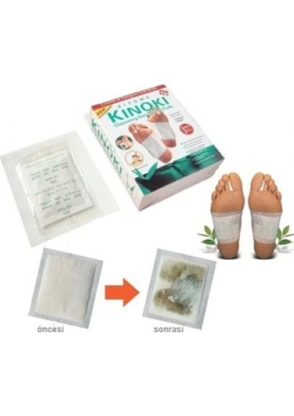 Ayak Detox Bandı 10 Adet indirimleri