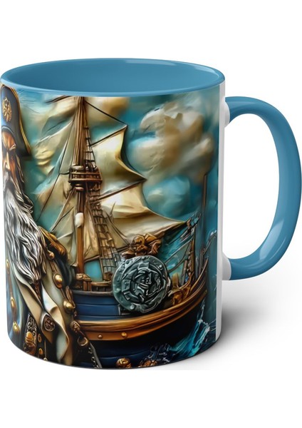 Korsan ve Gemisi Temalı Baskılı Kupa fiyatları