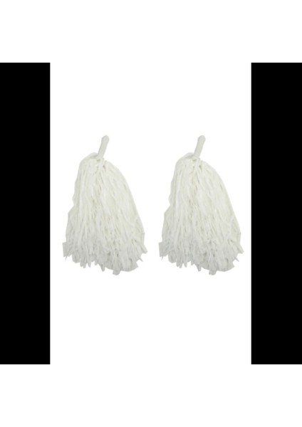 Beyaz Renk Gösteri Ponponu