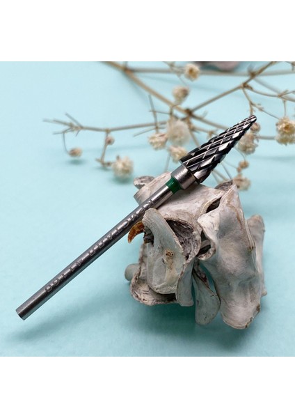 Manikür Çıkarma Çelik Törpü Ucu Mızrak Koni Yeşil 41160 modelleri