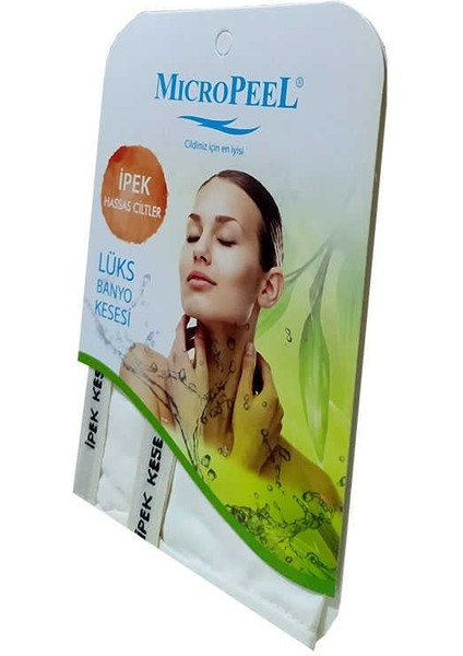 İpek Hassas Cilt İçin Banyo Kesesi Beyaz 16 cm X 25 cm modelleri