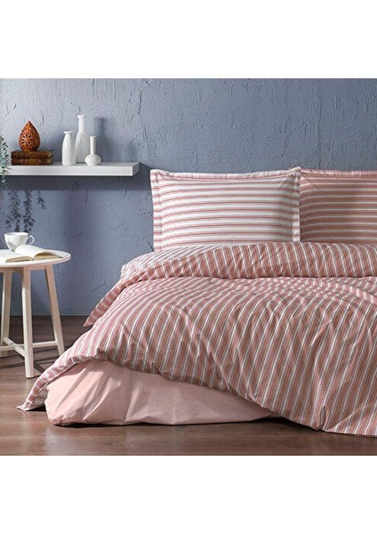 Özdilek Çift Kişilik Ranforce Nevresim Takımı Trioline Tarçın