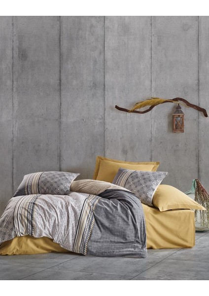 Toprak Nedra Bej Çift Kişilik Nevresim Takımı