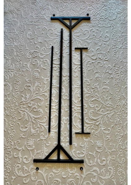 130 cm Çelik Konfeksiyon Elbise Askılık Tekerlekli Portatif Eşek Home Hanger 105 cm En