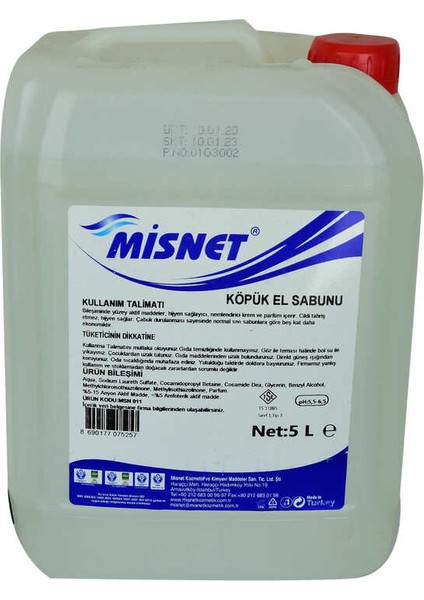 Köpük El Sabunu 5 Litre