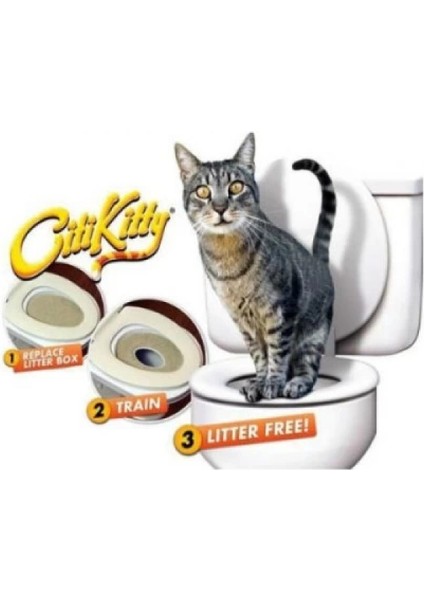 Citikitty Kedi Tuvalet Eğitim Seti
