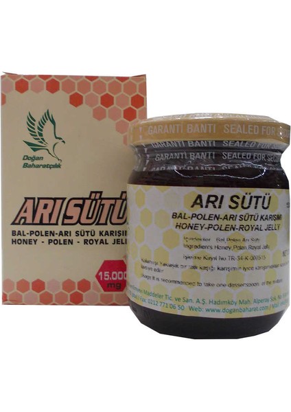 Bal Polen Arı Sütü Karışımı Süper Doz 15000 Mg fırsatları