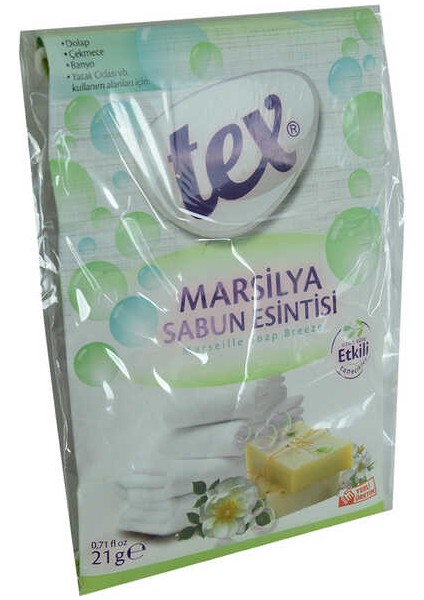 Dolap Çekmece Banyo Oda Kokusu Marsilya Sabun Etkisi Askılı 21 gr Paket modelleri