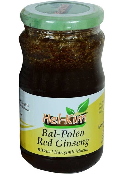 Bal Polen Red Ginsengli Bitkisel Karışımlı Macunnu 450 gr