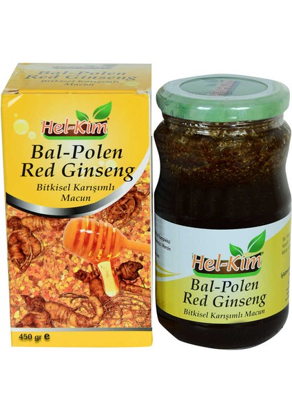 Bal Polen Red Ginsengli Bitkisel Karışımlı Macunnu 450 gr fiyatları